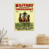 Poster Tournoi militaire (Cuisine)