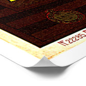 Poster Tours de Bologne Italie Vintage (Coin)