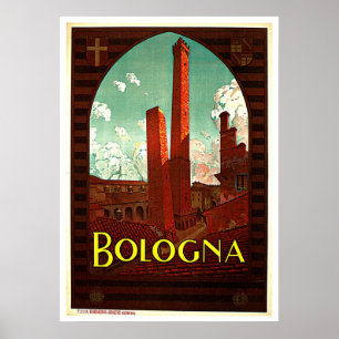Poster Tours de cru de l'Italie de Bologna