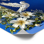 Poster Tourterelles de mariage (Coin)