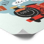 Poster Tous à bord de l'Express Hogwarts (Coin)