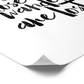 Poster Tous Ceux Qui Se Promènent Ne Sont Pas Perdus (Coin)