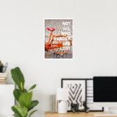 Poster TOUS CEUX QUI VEULENT NE SONT PAS PERDUS Typograph (Bureau à domicile)