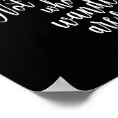 Poster Tous Ceux Qui Vont Ne Sont Pas Perdus Citer Imprim (Coin)