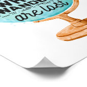 Poster Tous Ceux Qui Vont Ne Sont Pas Perdus | World Trav (Coin)