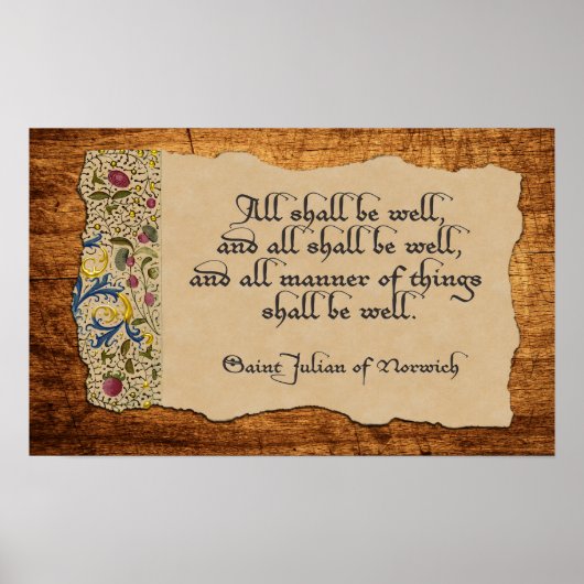 Poster Tous Doivent Être Bonne - variante Saint (Devant)