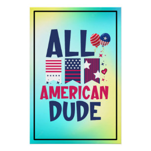 Poster Tous les américains Dude-96993