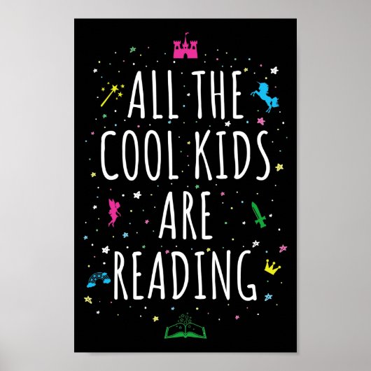 Poster Tous Les Enfants Cool Lisent I (Devant)