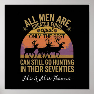 Poster Tous les hommes égaux vont à la chasse Soixante-di