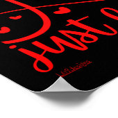 Poster TOUS LES KISSES DE MA VALENTINE JUSTE POUR VOUS ro (Coin)