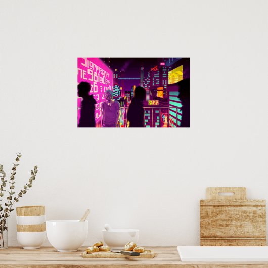 Poster Tous les néons (Cuisine)