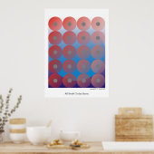 Poster Tous les petits cercles identiques 2 (Cuisine)