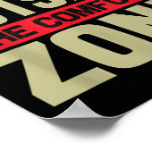 Poster Tous Les Progrès Se Font En Dehors De La Zone De C (Coin)