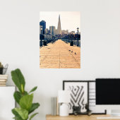 Poster Tous les roads lead to pyramid. (Bureau à domicile)