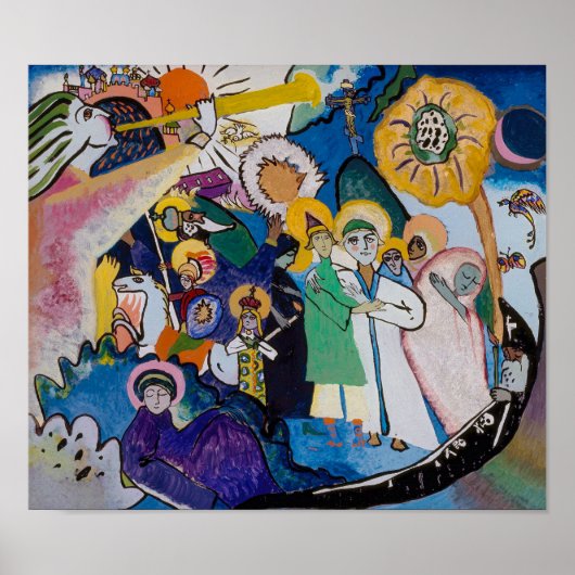 Poster Tous les Saints Jour I | Kandinsky | (Devant)