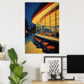 Poster Tous les soirs (Bureau à domicile)