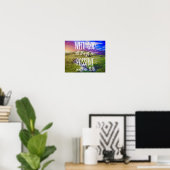 Poster Tous les Things Are Possible Bible Versets Scriptu (Bureau à domicile)