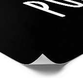 Poster Tous Mes Puns Sont Sur Purr-pose Drôle Pun Chat Da (Coin)