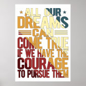 Poster Tous Nos Rêves Peuvent Réaliser (Devant)