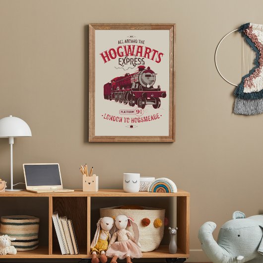 Poster Tout À Bord De L'Express Hogwarts