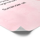 Poster Tout abandonner - Poème d'autonomisation motivatio (Coin)