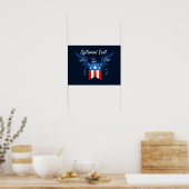 Poster Tout American Eagle & Flag Patriotic (Cuisine)