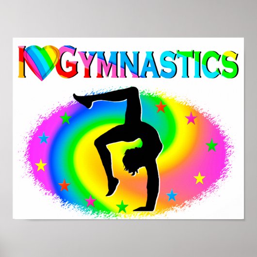 POSTER TOUT AUTOUR DU CHAMPION GYMNASTIQUE (Devant)