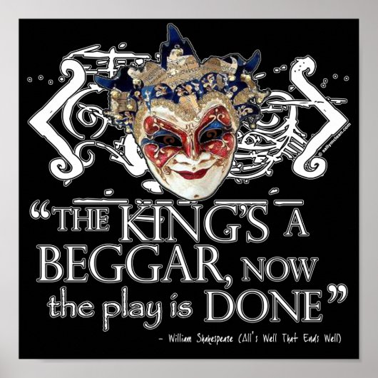 Poster Tout Bien Qui Finit Bien Citer (Devant)