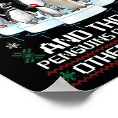 Poster Tout Ce Dont J'Ai Besoin, C'Est Ce Pingouin Et Cet (Coin)