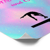 Poster Tout ce dont j'ai besoin est Gymnastique, Chevaux (Coin)