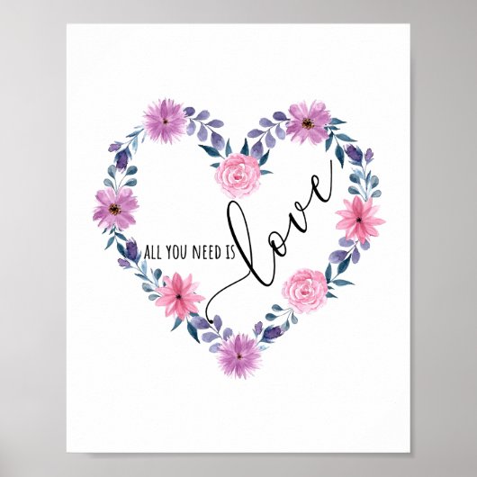 Poster Tout ce dont tu as besoin, c'est d'amour (Devant)