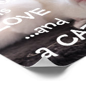 Poster Tout ce dont tu as besoin, c'est d'amour...et un c (Coin)