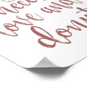 Poster Tout ce dont vous avez besoin est l'Amour et l'Ens (Coin)