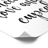 Poster Tout ce dont vous avez besoin est l'amour et un cu (Coin)