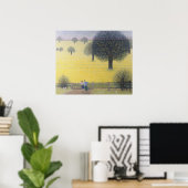Poster Tout Ce Jaune (Bureau à domicile)