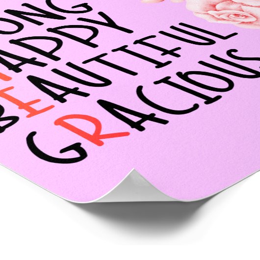 Poster Tout Ce Pour Quoi Mère Est (Coin)