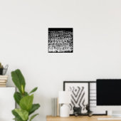 Poster Tout Ce Que J'Ai, Ce Sont Des Pensées Négatives (Bureau à domicile)
