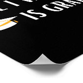 Poster Tout ce que je veux, c'est obtenir mon diplôme (Coin)