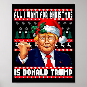 Poster Tout ce que je veux pour Noël, c'est un pull moche