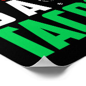 Poster Tout Ce Que Je Veux Pour Noël Est Un Tacos Xmas Fa (Coin)