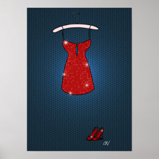 Poster 'Tout ce que les Parties scintillant ont imprimé