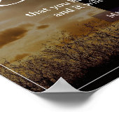 Poster Tout Ce Que Vous Demandez Dans La Prière, Croyez (Coin)