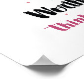 Poster Tout ce qui est de l'art réel (Coin)