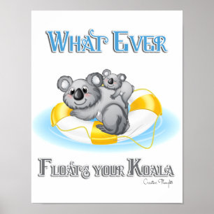 Poster TOUT CE QUI Flotte votre Koala