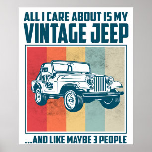 Poster Tout ce qui m'importe c'est ma Pontiac Gto et peut
