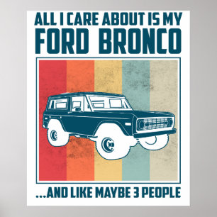 Poster Tout ce qui m'importe est ma Pontiac Gto et comme