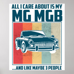 Poster Tout ce qui m'importe est ma Pontiac Gto et comme