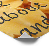 Poster Tout Ce Qui M'Intéresse, C'Est Les Pâtes Et Comme (Coin)