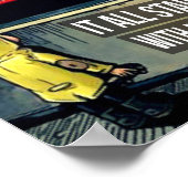 Poster Tout Commence Par Une Citation Motivationnelle De  (Coin)