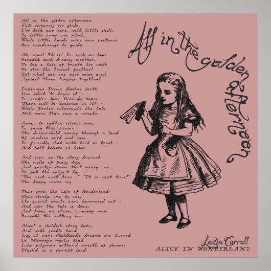 Poster Tout Dans L'Après-Midi D'Or (Devant)